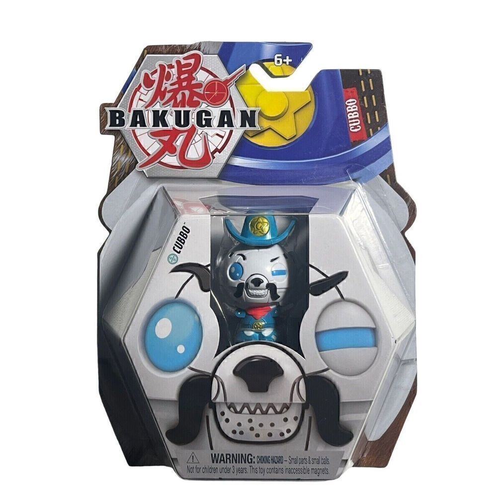 Bakugan Sheriff Cubbo w BLUE Outfit & Hat -